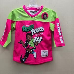 Headgear Classics Kids Hockey Jersey Fresh Prince Of Bel-Air 14 Will Smith Small